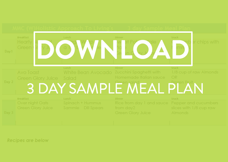 SL SAMPLE MEAL